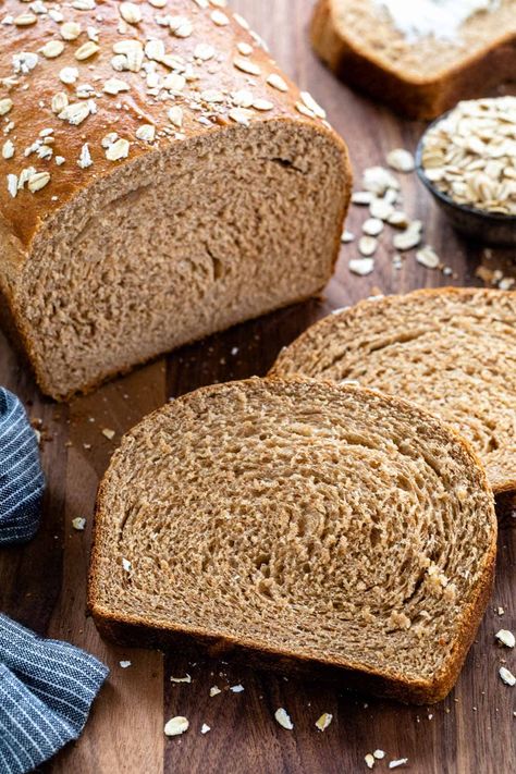 Whole Wheat Bread Recipes, Wheat Bread Recipes, Whole Wheat Bread Recipe, 100 Whole Wheat Bread, Wheat Bread Recipe, Bread Sourdough, Sandwich Bread Recipes, Sourdough Baking, Whole Wheat Bread