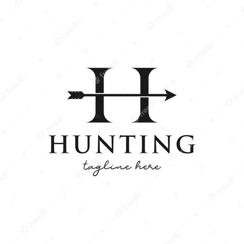 Premium Vector | Letter h and arrow symbol for hunting logo Hunter Logo Design, Hunting Logo Design, Deer Hunting Logo, Hunting Logo, Christmas Fonts Alphabet, Christmas Fonts Free, Sunset Logo, Hunter Logo, Arrow Symbol