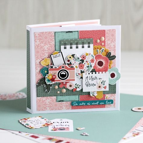 Echo Park Paper Co. (@echoparkpaper) • Instagram photos and videos Echo Park Graduation Cards, Scrapbooking Pictures, Echo Park Layouts, Cardstock Projects, Folio Ideas, Planner Cards, Travel Journal Scrapbook, Echo Park Paper, Scrap Album