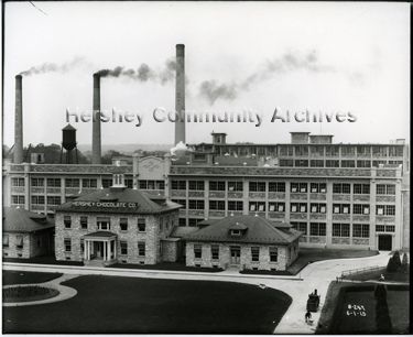 Hershey Chocolate Factory (archival photos) | Flickr Hershey Factory, Hershey Pennsylvania, Pennsylvania History, Factory Interior, Hershey Chocolate, Chocolate Factory, Photo Archive, Pennsylvania, Exterior