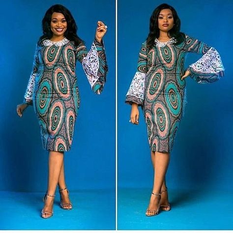 Short Gown Ankara Styles, Gown Ankara Styles, Modern African Print Dresses, Gown Ankara, Ankara Gowns, Combination Fashion, Latest Ankara, Kente Styles, Ankara Fashion