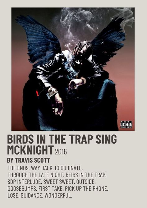 Travis Scott Birds, Travis Scott Album, Minimalist Polaroid Poster, Rap Album Covers, Minimalist Music, Music Poster Ideas, Vintage Music Posters, Film Posters Minimalist, Music Collage