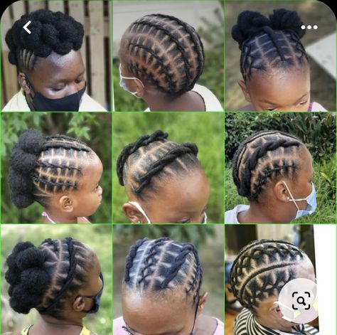 Ben And Betty Hairstyle African For Kids, Ben And Betty Wool Hairstyles, Benny And Betty Hairstyle For Kids, Needle Hair Plaiting Styles, Mabhanzi Hairstyles With Brazilian Wool, Benny And Betty Hairstyle With Afro, Benny And Betty Hairstyle, Wool Plaiting African Hair, Threading Hairstyles