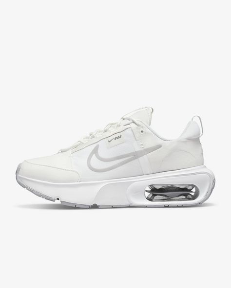 Nike Air Max INTRLK Women's Shoes. Nike.com Womens Workout Shoes, Trendy Shoes Sneakers, White Tennis Shoes, Nike Tennis Shoes, Nike Air Max For Women, White Sneakers Women, Air Max Women, Nike Sneakers Women, Workout Shoes