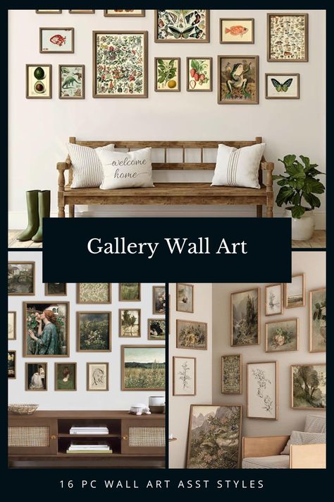 Vintage, French Country Gallery Wall Prints for your space 16 pc assortment.
Creating a gallery wall with vintage French country art can transform any space into a charming, rustic escape reminiscent of the serene countryside. French Country Gallery Wall Ideas, French Country Gallery Wall, Cottagecore Dorm, Country Gallery Wall, Amazon Wall Art, French Country Wall Art, Posters For Living Room, French Country Art, Prints For Bedroom