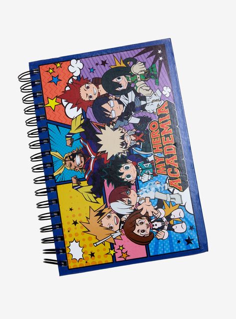 Mha Logo, Mha Outfits, Blue Lightsaber, Harry Potter Sorting Hat, My Hero Academia Merchandise, Spiral Journal, Otaku Room, Cool School Supplies, Anime Things