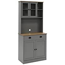 Black Kitchen Storage, Cabinet With Microwave, Freestanding Kitchen Storage, Freestanding Storage Cabinet, Hutch Cabinet, Microwave Stand, Pantry Storage Cabinet, Kitchen Pantry Storage, Freestanding Storage