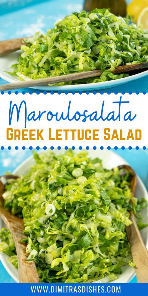 Greek Lettuce Salad, Classic Greek Salad, Greek Salad Recipe, Lettuce Salad Recipes, Lettuce Recipes, For Dinner, Dinner Side, Greek Salad Recipes, Mint Recipes