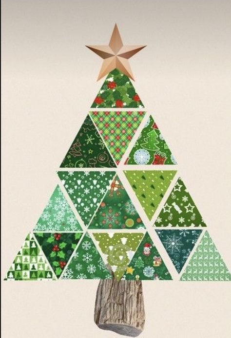 Pic Collage, Christmas Art Projects, Christmas Collage, Christmas Arts And Crafts, Christmas Card Art, Homemade Christmas Cards, Christmas Tree Crafts, Christmas Card Crafts, Diy Christmas Cards