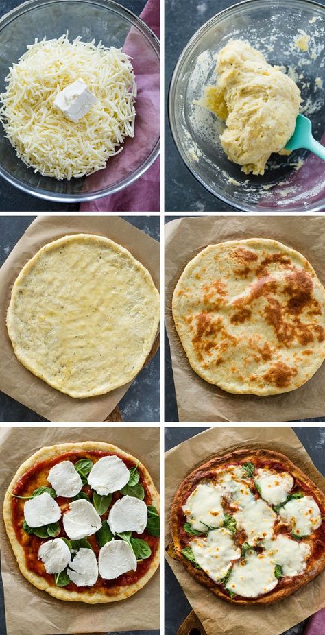 Learn how to make the BEST and most crispy low carb pizza crust made with fathead doughThis low carb alternative to pizza is great if you are on the keto diet or simply want to cut carbs and is a carb lover's dream with just 3 net carbs per sliceGrowing up in NYCwe Best Keto Pizza Crust, Best Keto Pizza, Keto Pizza Crust, Gimme Delicious, Keto Pizza, Low Carb Pizza, Keto Cooking, Keto Recipes Dinner, Diet Vegetarian