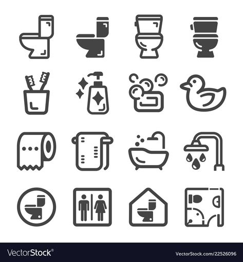 Toilet Icon, Diy Vinyl Projects, Journal 2023, Pictogram Design, Coffee Icon, Logo Line, Travel Humor, Bathroom Toilet, Creative Illustration