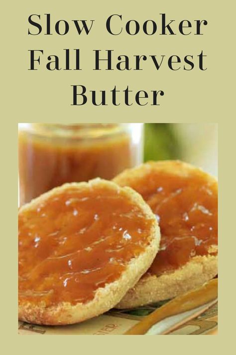 This Slow Cooker Fall Harvest Butter is from the revised vegan slow cooker and is a combo of pear, apple and pumpkin butter all cooked down in the slow cooker with spices to make a thick autumn spread. I use brown sugar and agave to sweeten mine, but you can use your favorite sweetener, to taste. Pumpkin Apple Butter Crockpot, Slow Cooker Pear Butter Recipe, Pear Pumpkin Recipes, Apple Pear Butter Crockpot, Slow Cooker Pear Butter, Pumpkin Jam Recipe, Butternut Squash Crockpot, Cranberry Apple Butter, Fall Jams