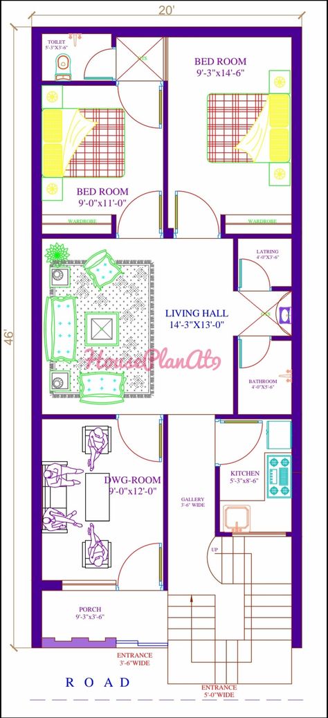 2bhK house plan according vastu. 20 X45 House Plan, 20x45 House Plans 2bhk, South Face House Plan Vastu, 20×45 House Plan, South Facing House Plans Vastu 2bhk, 20x45 House Plan, 20 50 House Plan, One Floor House Plans, South Facing House