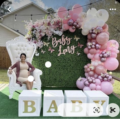 ￼ ￼  Pictures are for reference only. Theme is Japanese Cherry Blossoms. 🌸  Colors-shades of pink some burgundy    $165 Flowering  Mini balloon garland Pipe & Drapes or Grass Wall Decor  ￼ ￼ ￼ ￼    $250 Full size balloon garland (3 colors) 6ft or longer Ring Back drop 7ft Flowers  $30 for drapes behind stand.  Custom Sign - free Total $280   ￼ ￼  ￼ ￼ ￼ ￼   The last two pictures are lovely, the back drops are $350+.  ￼ ￼ ￼ Mini Balloon Garland, Grass Wall Decor, Indian Baby Shower Decorations, Baby Shower Girl Diy, Butterfly Baby Shower Theme, Indian Baby Showers, Baby Shower Decorations Neutral, Girl Shower Themes, Back Drops