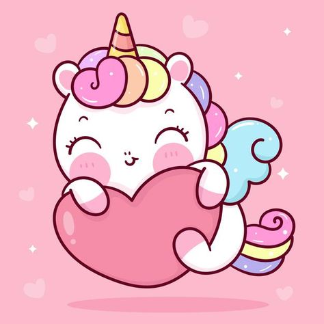 Lindo unicornio pegaso dibujos animados ... | Premium Vector #Freepik #vector #amor #dibujos-animados #animal #lindo Unicorn Art Drawing, Girly Doodles, Hug Cartoon, Animals Background, Heart Kawaii, Pony Cartoon, Unicorn Vector, Unicorn Wallpaper Cute, Unicorn Cartoon