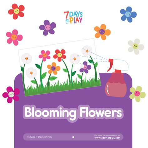 blooming paper flower free printable Blooming Flower Activity, Free Flower Printables For Preschool, Sink Or Float Experiment, Flowers Activity, Flower Activities For Kids, Flower Activity, Craft Paper Flowers, Thank You Letter Template, Activity For Preschoolers