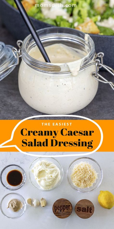 Ceasar Salad Dressing With Mayo, Outback Ceaser Salad Dressing, Cesar Salad Dressing Creamy, Easy Healthy Ceaser Salad Dressing, Cesar Dressing Creamy, Home Made Ceasar Salad Dressing Easy, Cesar Salad Recipe Easy, Easy Ceasar Dressing Recipe, How To Make A Cesar Dressing