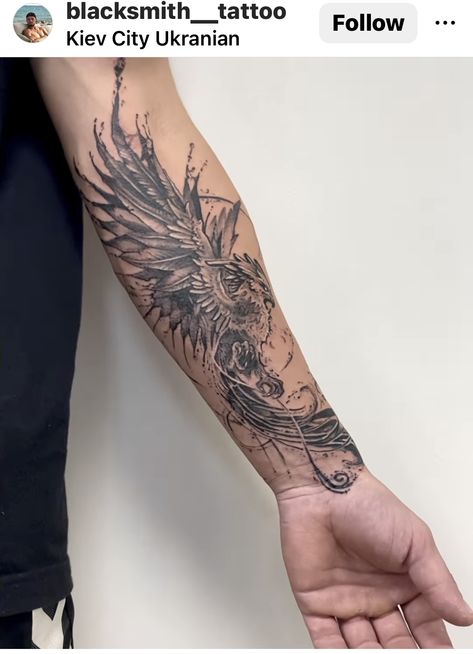 Phoenix Half Sleeve Tattoo, Men Forearm Tattoos Ideas Design, Phoenix Tattoo Forearm, Phoenix Forearm Tattoo, Bird Forearm Tattoo, Phoenix Arm Tattoo, Eagle Forearm Tattoo, Phoenix Tattoo Arm, Phoenix Tattoo Sleeve