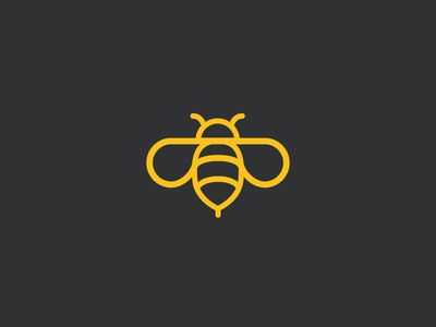 Pattern Tattoos, Logo Bee, Working Bee, Honey Logo, Bee Images, Worker Bee, Honey Packaging, Bee Friendly, Bee Tattoo