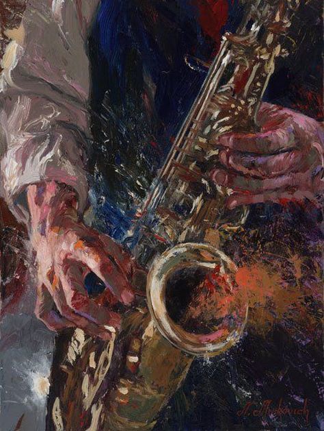 Saxophone Art, Arte Jazz, Piskel Art, Instruments Art, Rennaissance Art, Jazz Art, Painting And Drawing, Ethereal Art, Drawing And Painting