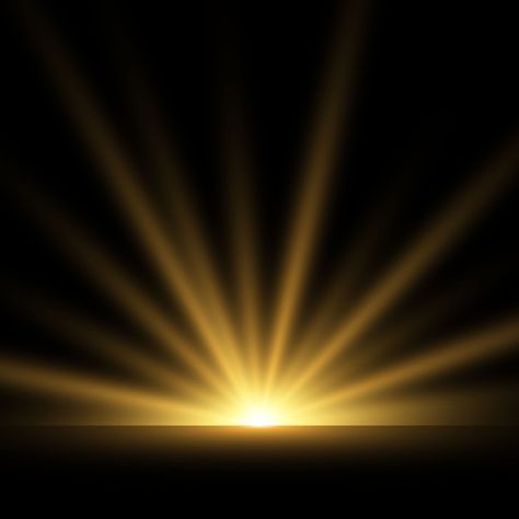 Golden glowing lights effects isolated o... | Premium Vector #Freepik #vector #star #light #sun #glitter Light Symbol Design, Bike Light Png Effect, Lights Png Effect, Glow Overlay, Dslr Blur Background, Png Light, Sun Dawn, Light Overlay, Light Effect Png