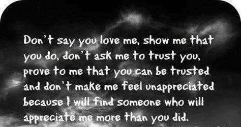 Long Distance Love Poems, Blame On Me, Feeling Unappreciated, Say You Love Me, You Dont Love Me, You Love Me, Love Me Quotes, Find Someone Who, Do You Really