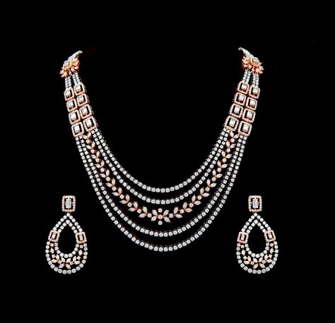 Diamond Necklaces / Chokers - Diamond Jewelry Diamond Necklaces / Chokers (NK0303ER2345) at USD 23,409.21 And GBP 17,543.63 Diamond Wedding Necklace, Indian Diamond Jewellery, Bridal Diamond Necklace, Wedding Necklace Set, Diamond Choker Necklace, Diamond Necklace Designs, Diamond Necklace Set, Diamond Jewelry Necklace, Diamond Choker