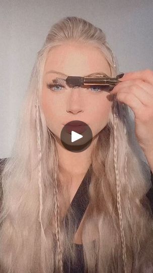 Viking Make Up Woman, Viking Goddess, Viking Makeup, Viking Hood, Viking Cosplay, Viking Costume, Viking Women, Nyx Cosmetics, Makeup Videos