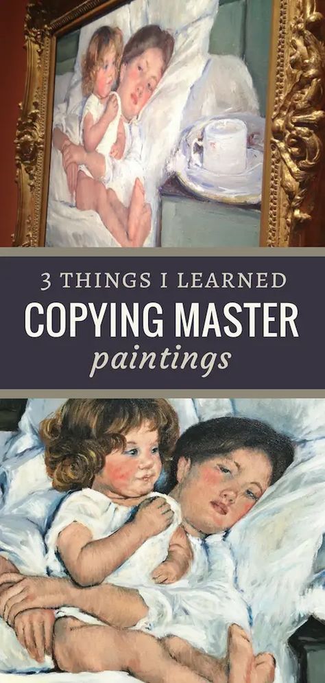 Artists have been copying master paintings for centuries and for good reason – there is so much to learn from color to composition. Abc Art, Portrait Tutorial, Art Tutor, Master Paintings, Acrylic Painting Lessons, Oil Painting Techniques, Virtual Art, Post Impressionism, Painting Lessons