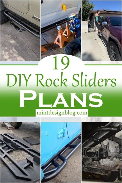 19 DIY Rock Sliders Plans Diy Car Projects, Jeep Yj, Rock Sliders, Land Cruiser, Bouldering, Off Road, Sliders, Jeep, Colorado