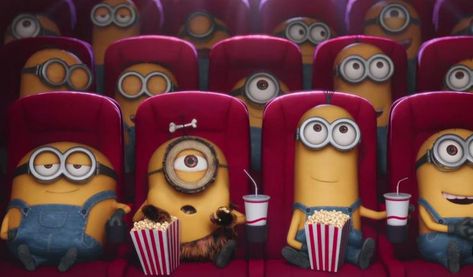 Minions Trailer, Minion Song, Minion Humor, Kung Fury, Movie Intro, Winnie The Pooh Drawing, 3 Minions, Minion Banana, Minion Movie