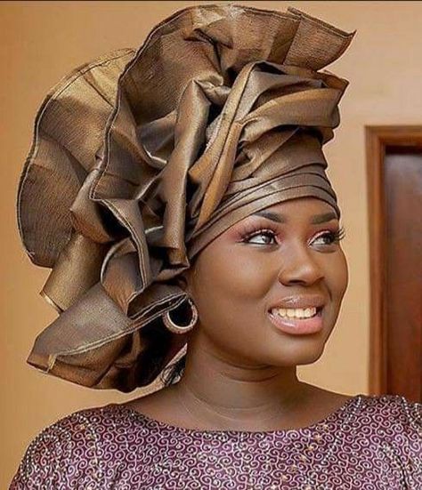 Different Hat Styles, African Head Dress, African Hair Wrap, Church Lady Hats, Church Suits And Hats, Headwear Fashion, African Party Dresses, Head Wrap Styles, Hair Wrap Scarf