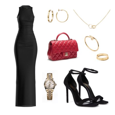 Boss Lady Aesthetic Outfit, Elegant Outfit Classy Rich, Millionaire Books, Black It Girl, Bond Girl Outfits, Steve Madden Sneakers Outfit, Lux Outfits, Club Outfit Night, Nightclub Outfit