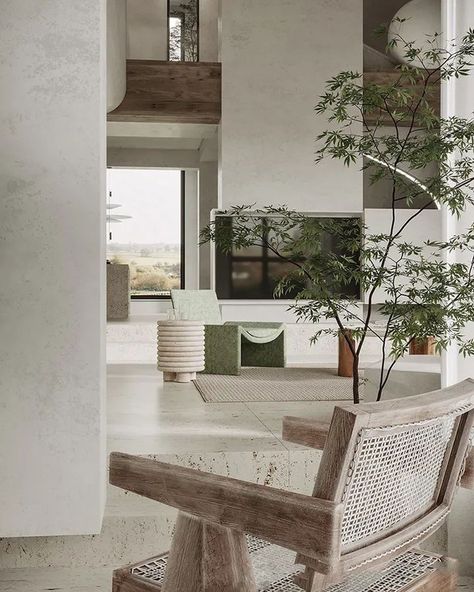 Read '5 Must-See Tales of Zen & Minimal Living' on the Living In Design journal page. Wabi Sabi Home, Wabi Sabi House, Zen Lifestyle, Concrete Effect Paint, Minimal Living Room, Minimal Living, Wabi Sabi Style, Lifestyle Tips, Minimalist Living