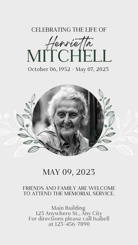 Templates Memorial Service Card Ideas, Tombstone Unveiling Programme, Tombstone Unveiling Invitation Cards, Tombstone Unveiling, Obituary Design, Logo Aniversario, Memorial Invite, Hr Ideas, Obituaries Ideas