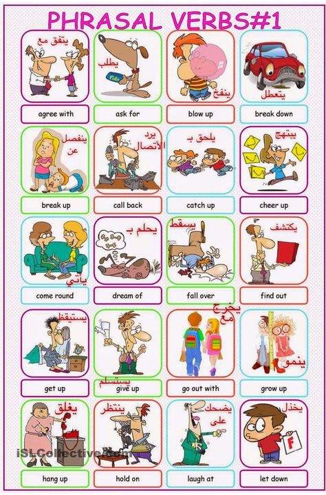 Verb Phrases, Grammar Board, Multiple Choice Test, English Ideas, Turkish Desserts, Grammar Exercises, Kindergarten Readiness, English Verbs, Phrasal Verbs