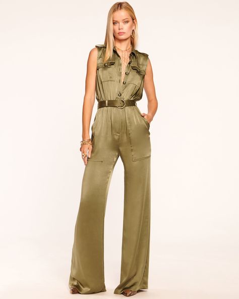 2024 Clothes, Audrey Dress, Resort 2023, Belted Jumpsuit, Stylish Jumpsuit, Jumpsuit Dressy, Belt Jumpsuit, Semi Formal Dresses, Ramy Brook