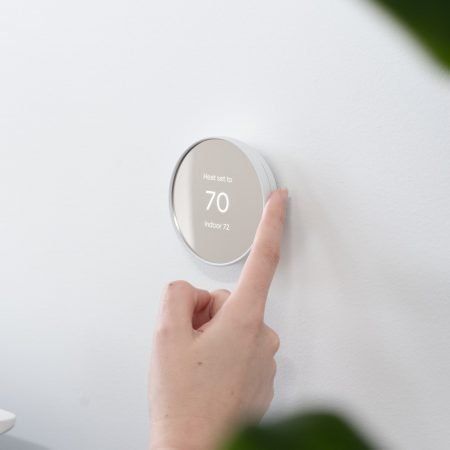 Nest has released a new version of their smart thermostat with a stunning all new design. In addition to the design you’ll get the same energy saving tech that Nest is known for. The thermostat features a new touch interface around the sides. Best of all if you’re new to Nest it’s easy to install and features a cheaper price than previous models. Google Nest Thermostat, Smart Thermostat, Same Energy, Google Nest, Smart Thermostats, Hvac System, Nest Thermostat, New Version, Energy Saving