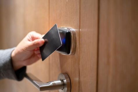 The industry is ready to reach pre-pandemeic totals. Magnetic Door Lock, Hotel Door Locks, Hotel Key Cards, Door Lock System, Open Hotel, Hotel Safe, Hotel Door, Computer Security, Security Locks