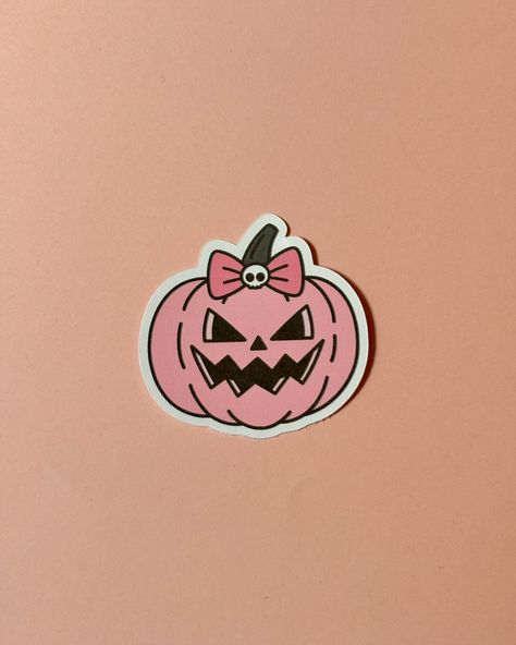 cute Halloween stickers 👻🎃 Cute Halloween Stickers, Pumpkin Stickers, Aesthetic Sticker, Cute Autumn, Pink Pumpkin, Halloween Sticker, Pumpkin Decor, Pink Pumpkins, Sticker Cute