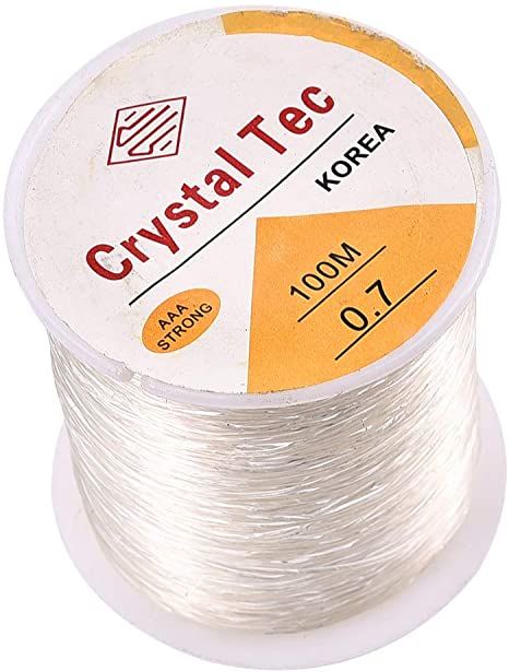 Amazon.com: OBSEDE 1 Roll/100m 0.7mm Elastic Stretch Crystal Thread Fishing Line Wire for Craft Bracelet Beads Fishing Wire, Branded Outfits, Elastic Thread, Fishing Equipment, Fishing Line, Beautiful Waterfalls, 100m, Sewing Stores, Pantry