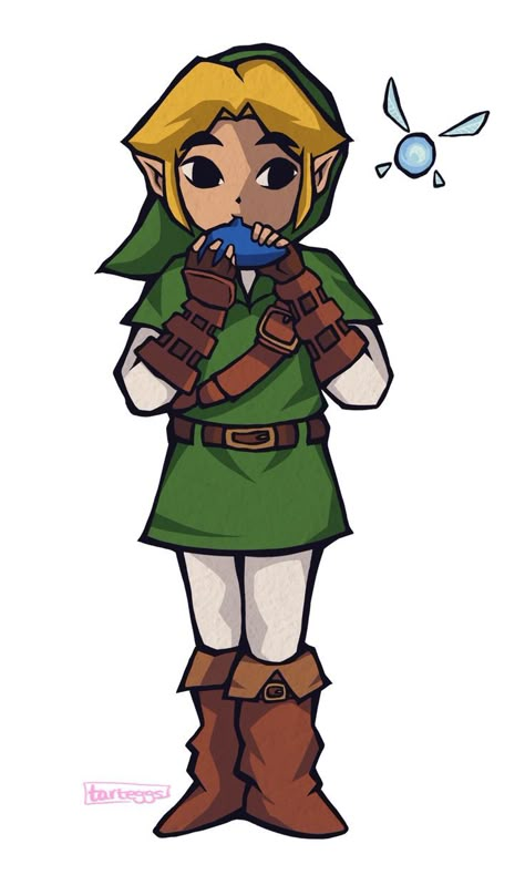 Wind Waker Art Style, Loz Wind Waker, Wind Waker Fanart, Wind Waker Zelda, Link Wind Waker, Wind Waker Art, Zelda Chibi, Wind Waker Link, Link Drawing