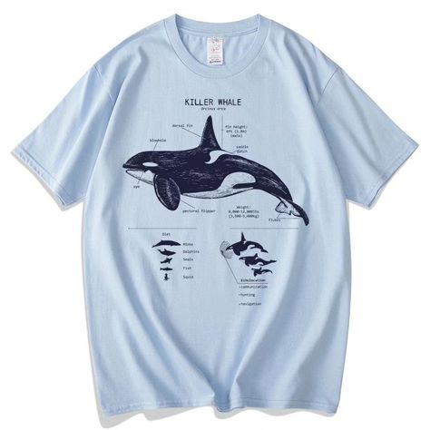 Make a splash with our new whale illustration t-shirt! Perfect for ocean lovers and eco-friendly fashion enthusiasts. Dive into comfort and style. #whaletshirt #oceanlovers #marinelife #casualwear #illustratedtees #seainspired Oceanic Outfits, T-shirt Aesthetic, Animal Shirt Design, Ocean Outfits, Whale Illustration, Ocean Shirt, Fish Shirt, Whale Shirt, Illustration T Shirt