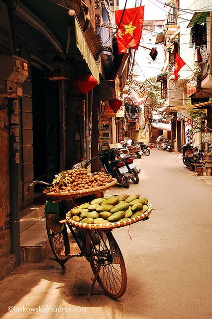 Hanoi Street, Vietnam  Please like,repin or follow us on Pinterest to have more interesting things. Thanks. http://hoianfoodtour.com/ #Vietnam #unique #Hanoi City Picture, Vietnam Hanoi, Beautiful Vietnam, Vietnam Voyage, Visit Vietnam, Vietnam Food, Ha Noi, Small Cafe, Cottage Life