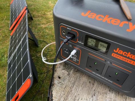 Jackery Solar Generator, Ford Transit Camper Conversion, Portable Power Supply, Ford Transit Camper, Transit Camper, Solar Panel Battery, Rechargeable Light, Solar Generator, Tactical Backpack