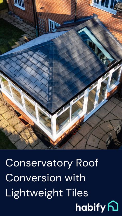 Conservatory rof conversion in Bury st Edmunds, Suffolk Lean To Conservatory Ideas, Conservatory Roof Ideas, Old Conservatory, Conservatory Conversion, Conservatory Roof Insulation, Solarium Ideas, Conservatory Roof Replacement, Rain Noise, Lean To Conservatory