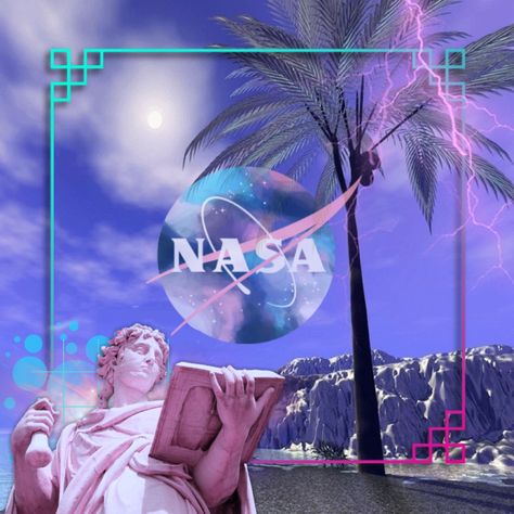 #vaporwave #webpunk #r4ve #vhs #architecture #palm Vaporwave Tumblr, Retro Synthwave, Reference Photos For Artists, Abstract Aesthetic, Vaporwave Art, Water Aesthetic, Frutiger Aero, Fancy Houses, Retro Waves