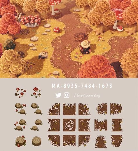 Cottage Core Animal Crossing, Cottagecore Animal Crossing, Fall Cottagecore, Motif Acnl, Cottagecore Fall, Acnh Cottagecore, Fall Cottage, Autumn Animals, Cozy Gaming