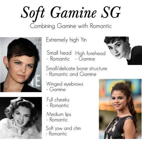 Soft Gamine SG by vera-la on Polyvore featuring softgamine, kibbesoftgamine and softgaminetype Soft Gamine Kibbe, Soft Gamine Outfits, Romantic Gamine, Gamine Outfits, Kibbe Types, Concept Wardrobe, Romantic Kibbe, High Forehead, Theatrical Romantic