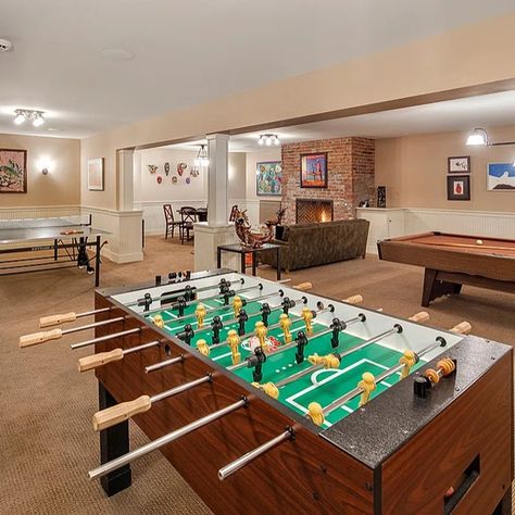 75 Enclosed Game Room Ideas You'll Love - August, 2024 | Houzz Game Room Floor Plans, Game Room Layout, Basement Staircase, Game Room Ideas, Color Layout, 1000 Sq Ft, Family Room Ideas, Game Room Family, Dream Family